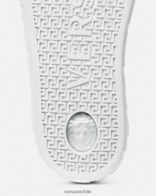 imprimir zapatillas con greca barroca y concha Versace hombres zapato V26001516