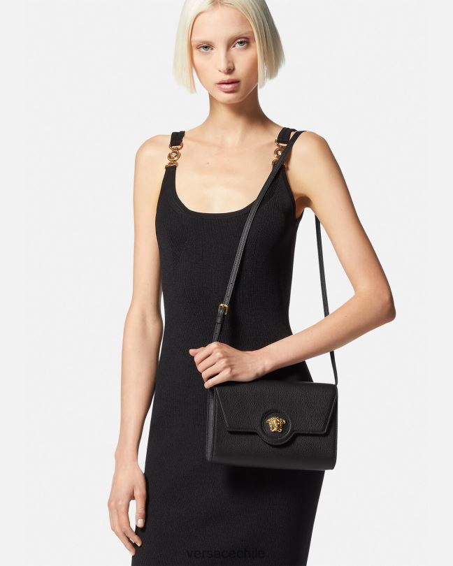 negro bolso crossbody con medusa Versace mujer bolsas V2600344