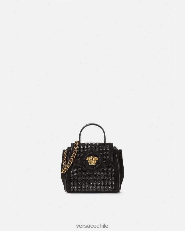 negro bolso micro con tachuelas la medusa Versace mujer bolsas V2600329