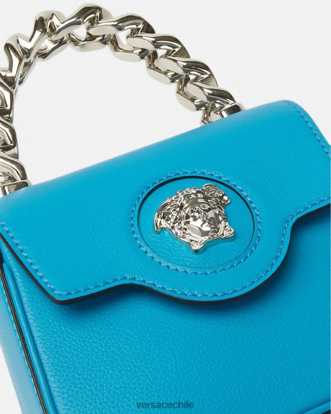 turquesa bolso mini con medusa Versace mujer bolsas V2600308