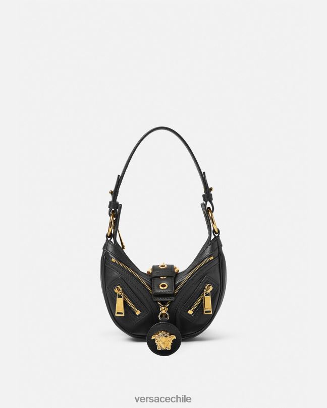 negro bolso hobo mini repetido Versace mujer bolsas V2600273