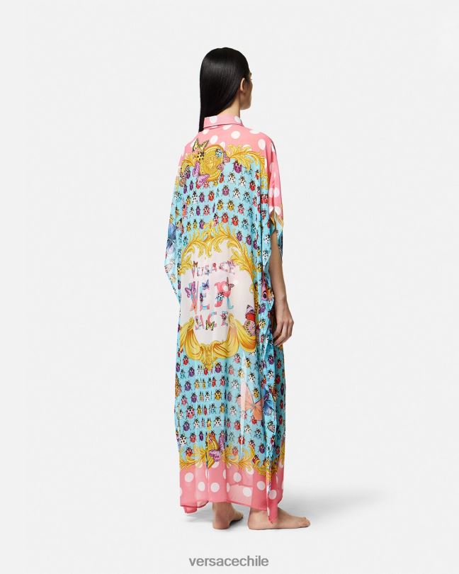 imprimir camisa de mariposas Versace mujer ropa interior y ropa de playa V26001193