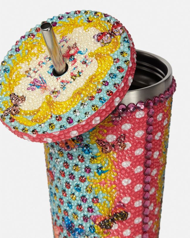 imprimir taza de viaje mariposas de cristal Versace mujer ropa interior y ropa de playa V26001194