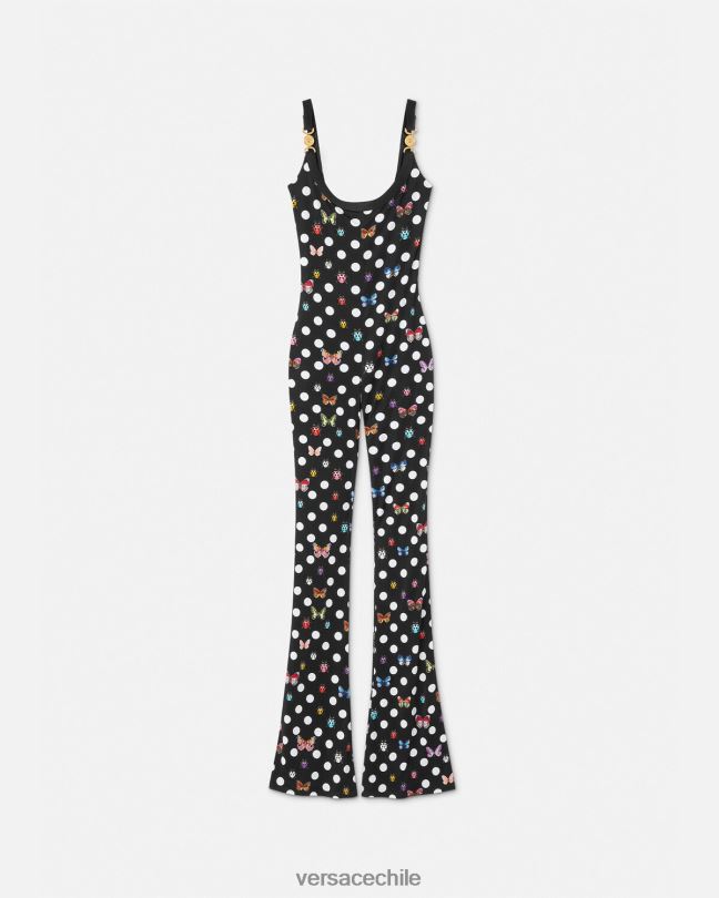 un color mono con mariposas y medusa '95 Versace mujer ropa V26007