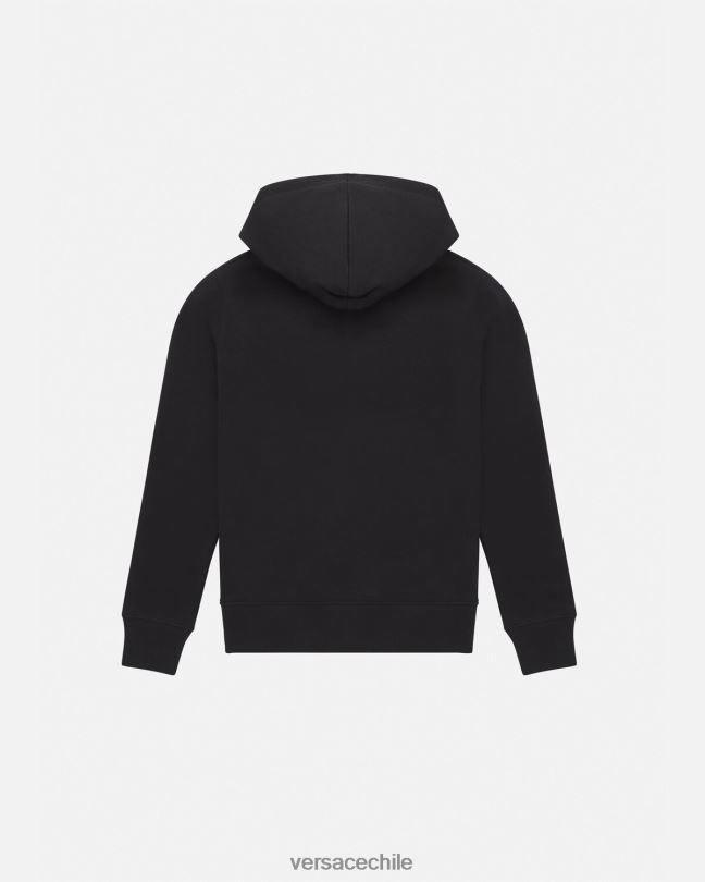 oro negro sudadera con capucha y logo Versace mujer ropa V26002234