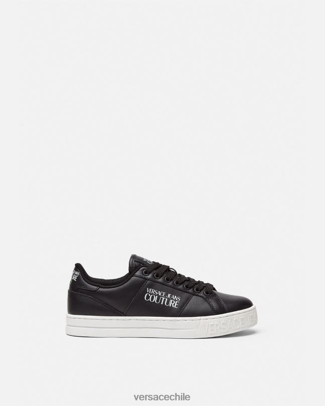negro tenis corte 88 Versace mujer zapato V26002314
