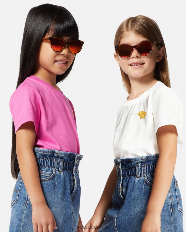la Habana gafas de sol con logo Versace niños accesorios V26002080