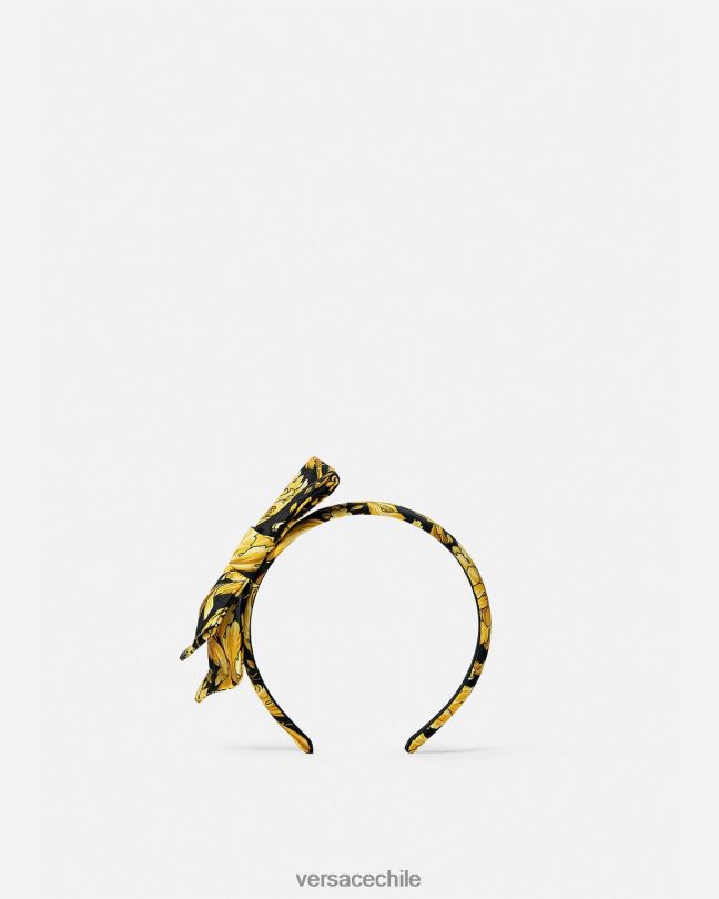 imprimir diadema con lazo barroco Versace niños accesorios V26002066