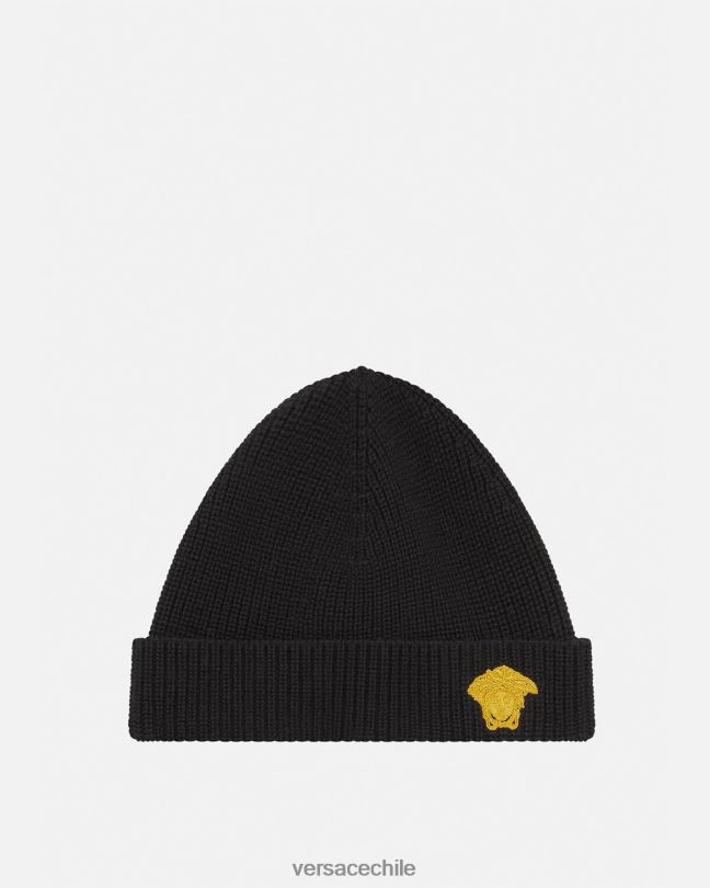 negro gorro de medusa Versace niños accesorios V26002073