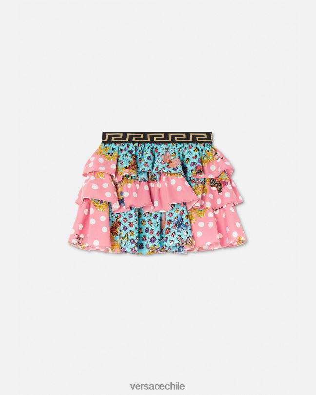 imprimir falda mariposas Versace niños ropa V26001939